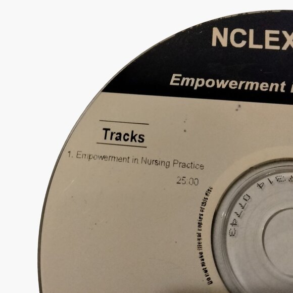 NCLEX Topics Empowerment In Nursing Practice CD Test Prep - Picture 4 of 5